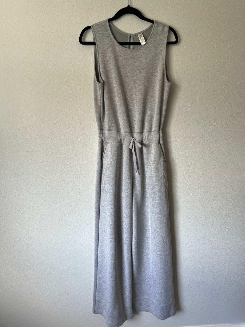 Spanx Air Essentials Women's Sleeveless Jumpsuit Size M Heather Gray - Picture 12 of 12